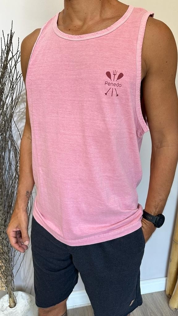 Regata Masculina Remo & Tridente Cereja