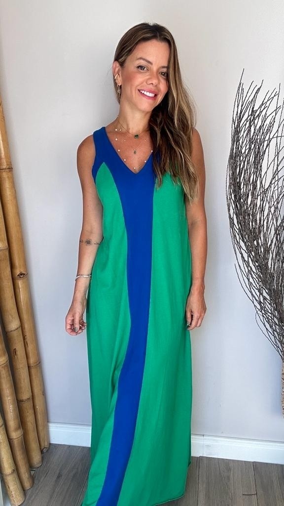 Vestido Valentina Basic Verde
